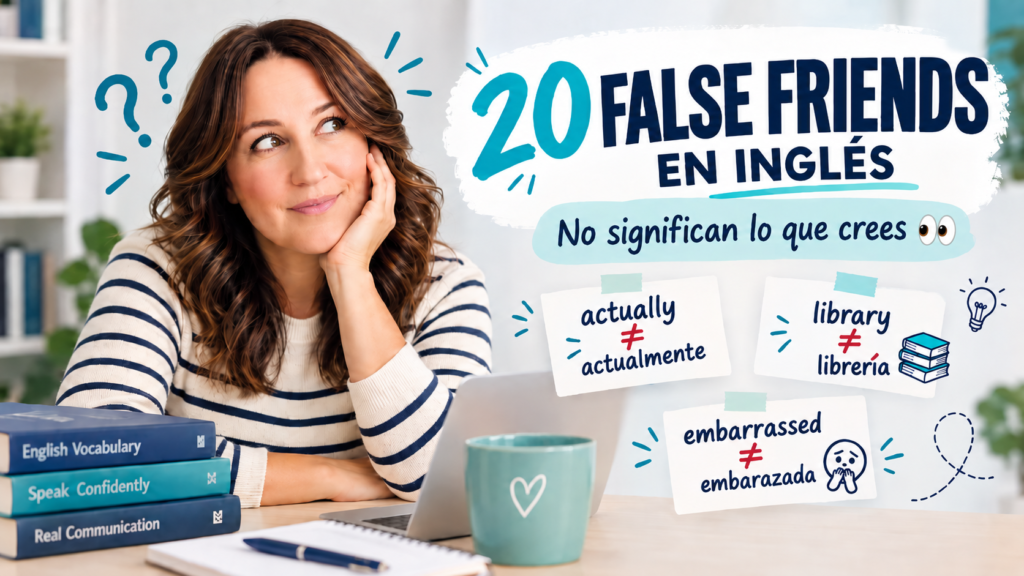 20 false friends en inglés frecuentes entre españoles